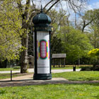 Kiosque expo Marine Bouilloud galerie Pictura